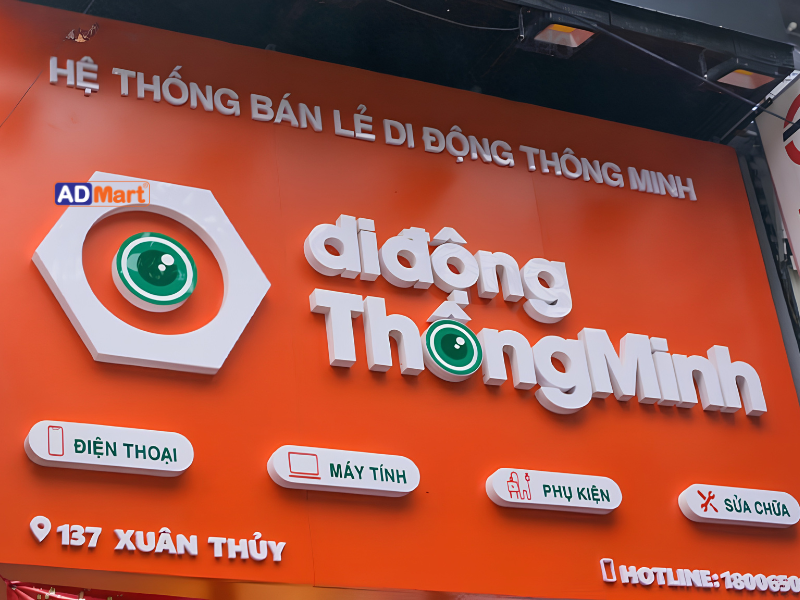 Tại sao nên sử dụng bảng hiệu nền cam