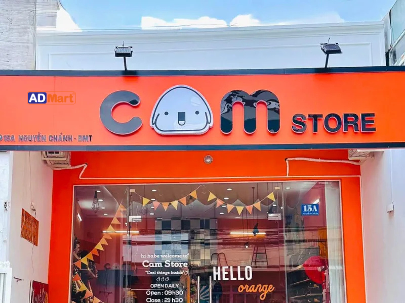 Bảng hiệu alu gương