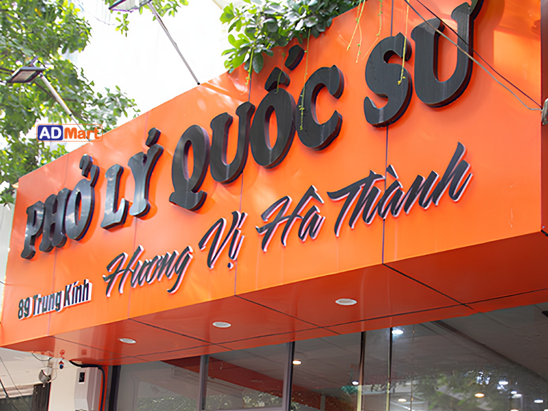 Bảng hiệu hộp đèn