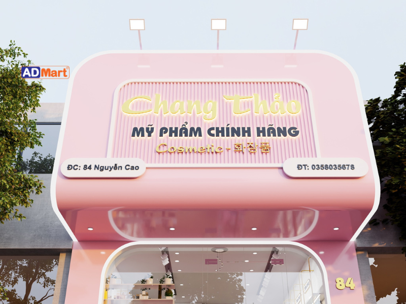 Bảng hiệu màu hồng là gì? Tổng hợp mẫu bảng hiệu màu hồng