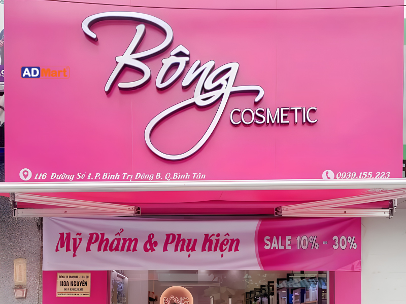 Bảng hiệu phong cách vintage