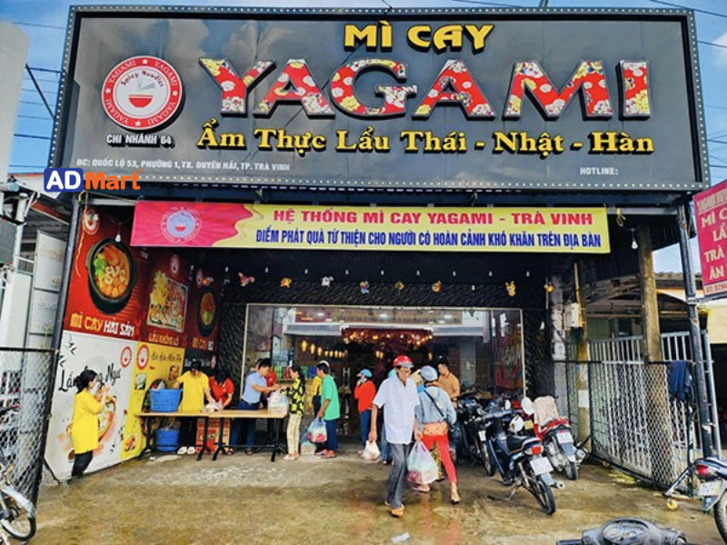 Tiêu chí đánh giá bảng hiệu mì cay đẹp