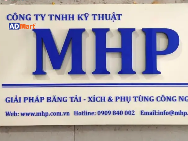 Gợi ý dòng keo dán bảng hiệu mica chữ nổi