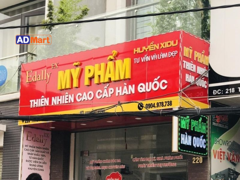 Xu hướng bảng hiệu mỹ phẩm thiên nhiên hiện nay