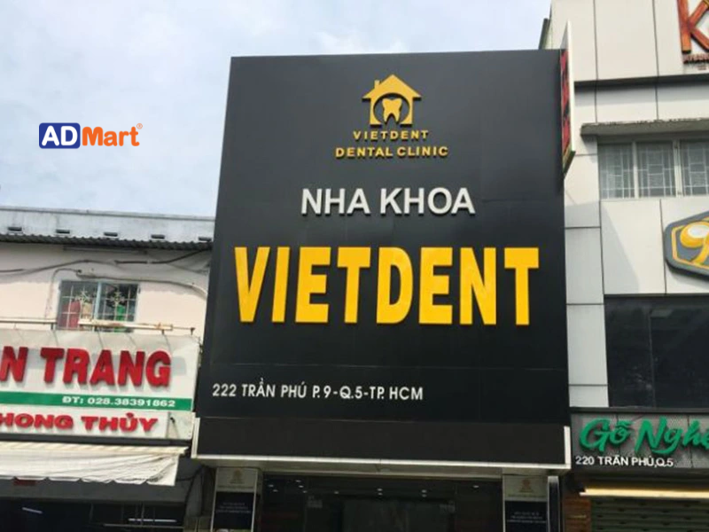 Những mẫu bảng hiệu nền đen chữ vàng được ưa chuộng hiện nay