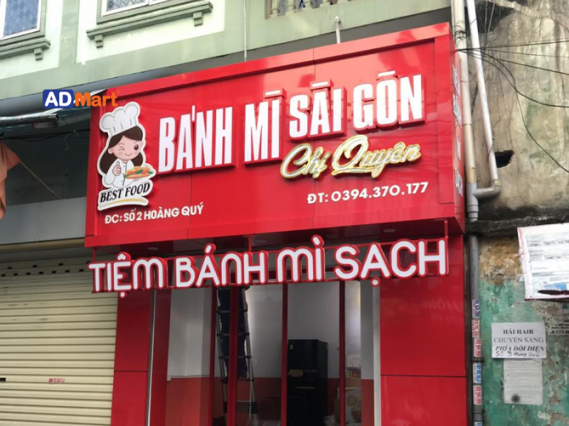 Gợi ý một số ngành nghề phù hợp bảng hiệu nền đỏ chữ trắng