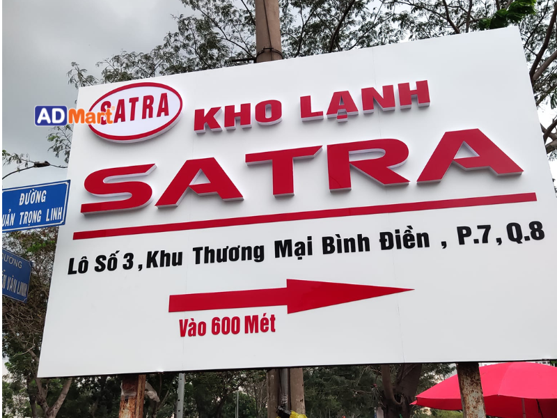 Tiêu chí lựa chọn bảng hiệu nhà kho bền đẹp