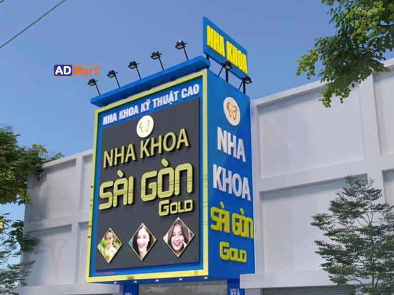 Mẫu bảng hiệu nha khoa đẹp