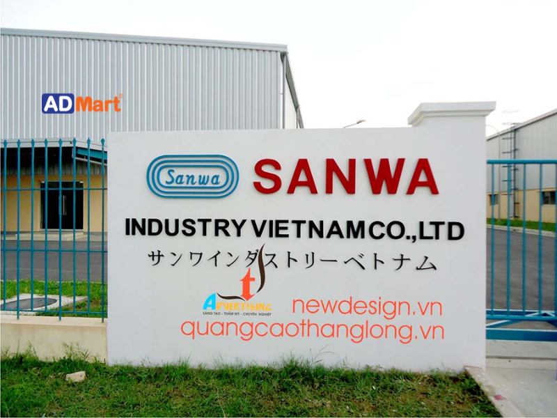 Tầm quan trọng của bảng hiệu nhà xưởng