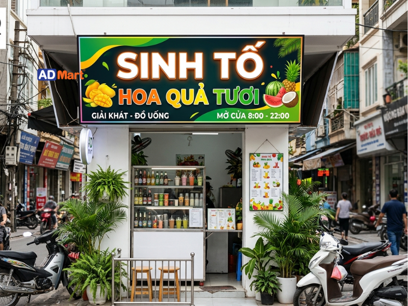 Một số bảng hiệu nước giải khát phổ biến