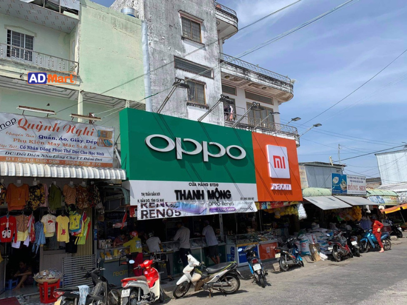 Tổng hợp các mẫu bảng hiệu Oppo