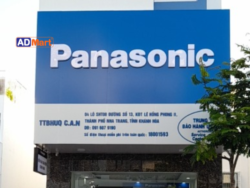 Vì sao nên chú trọng chất lượng vật tư làm bảng hiệu Panasonic?