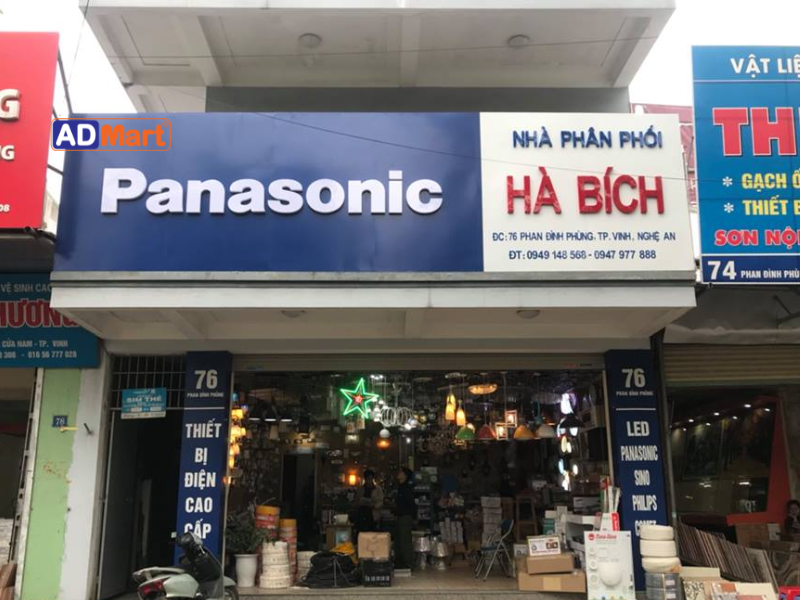 Bảng hiệu Panasonic là gì? Đặc điểm nổi bật của bảng hiệu Panasonic