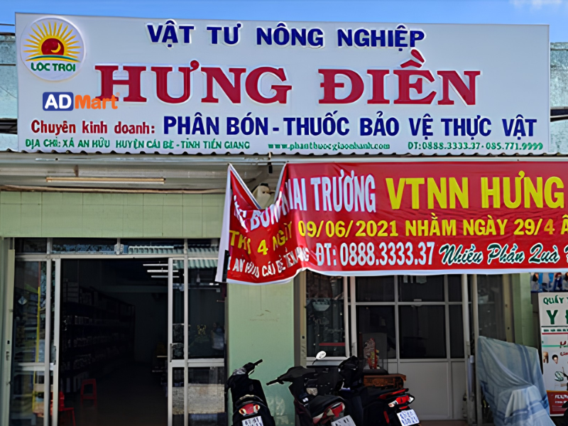 Lý do bảng hiệu phân bón quan trọng