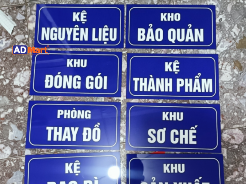 Bảng hiệu phòng ban là gì?