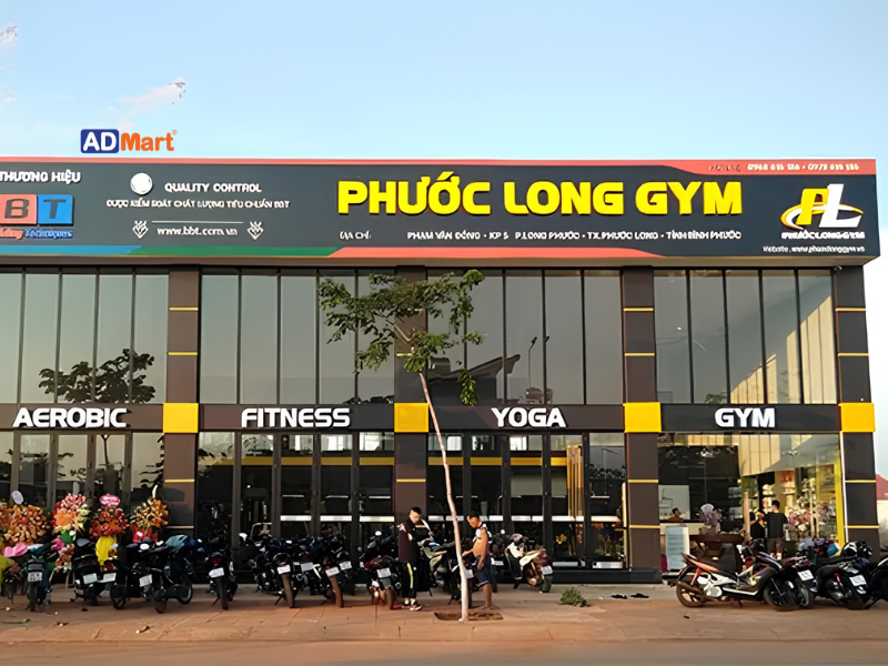 Bảng hiệu phòng gym là gì?