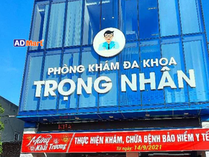 Chất liệu làm bảng hiệu phòng khám đa khoa phổ biến hiện nay
