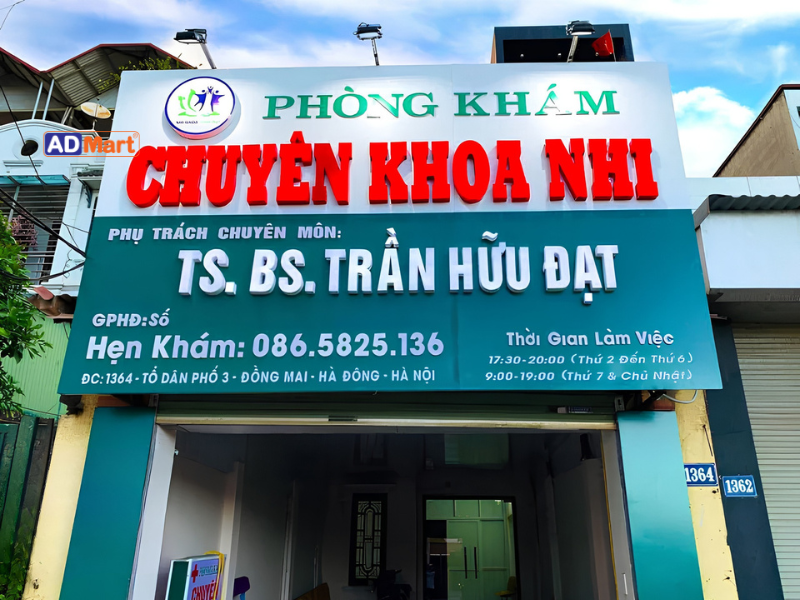 Khái niệm, ưu điểm của bảng hiệu phòng khám ngoài giờ