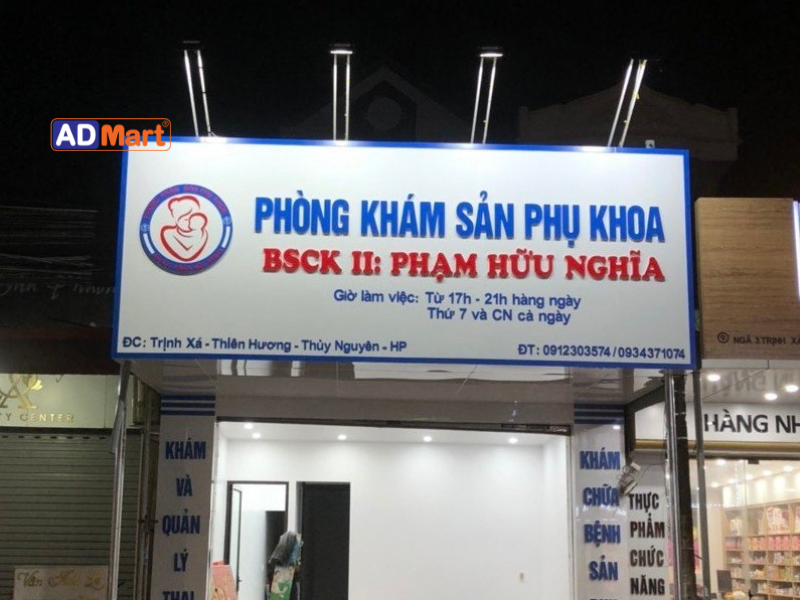 Bảng hiệu phòng khám sản là gì?