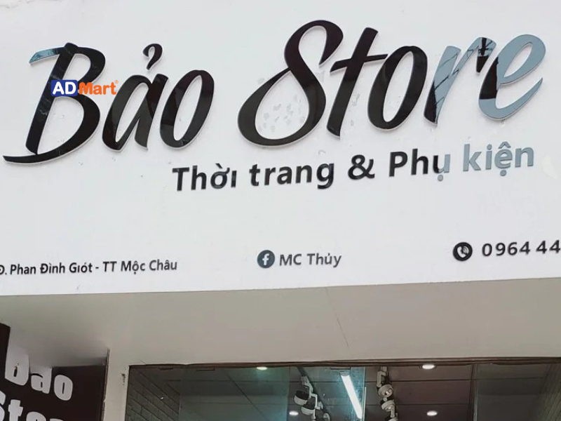 Bảng hiệu phụ kiện thời trang là gì?