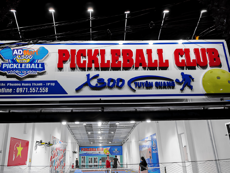 Khái niệm, ưu điểm và xu hướng làm bảng hiệu picklepall