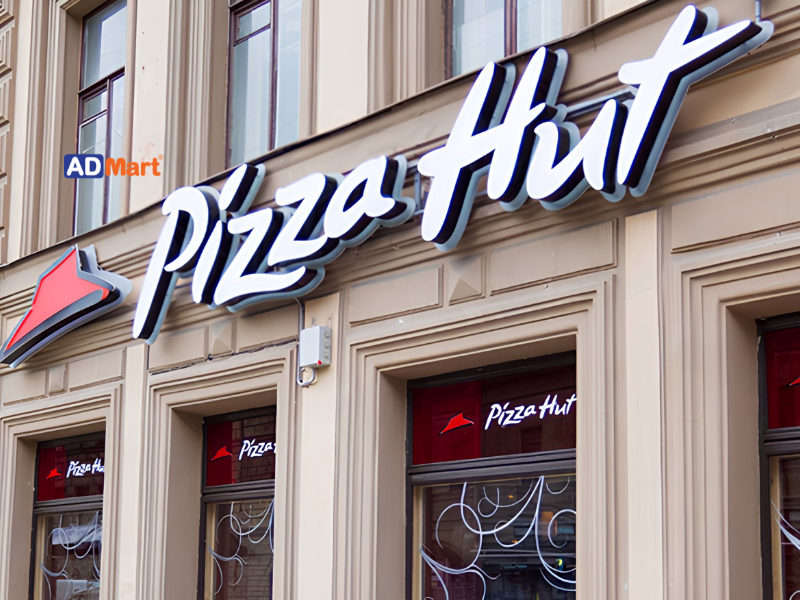 Các chất liệu làm bảng hiệu pizza