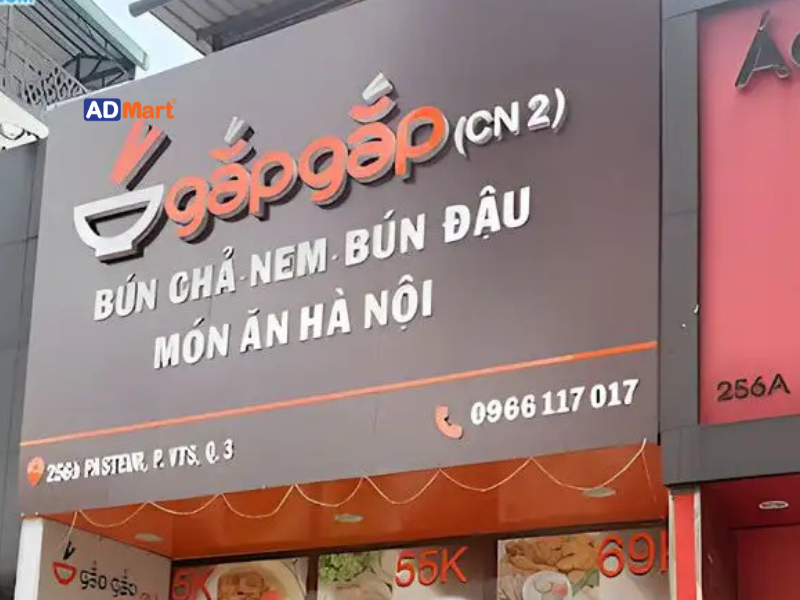 5 Phong Cách Bảng Hiệu Quán Ăn Phổ Biến Nhất Hiện Nay