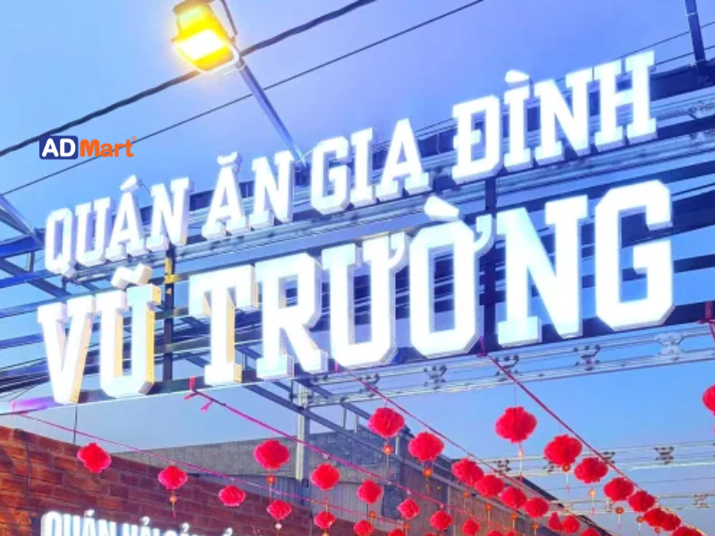 Vì sao bảng hiệu quán ăn gia đình quyết định doanh thu?