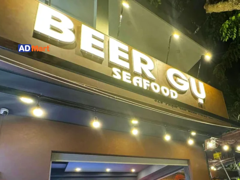 Những lưu ý khi thi công bảng hiệu quán beer