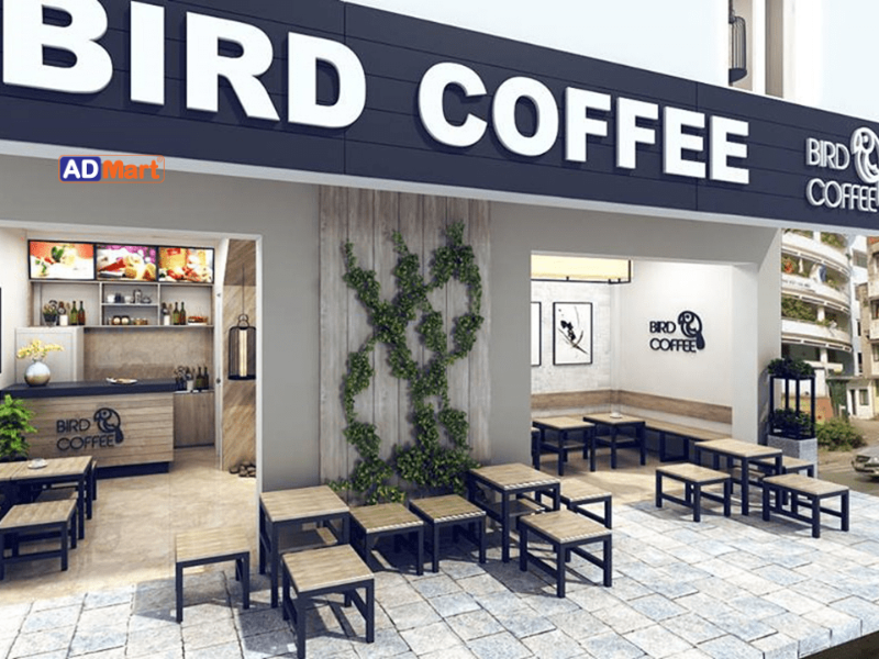 Mẫu bảng hiệu cafe