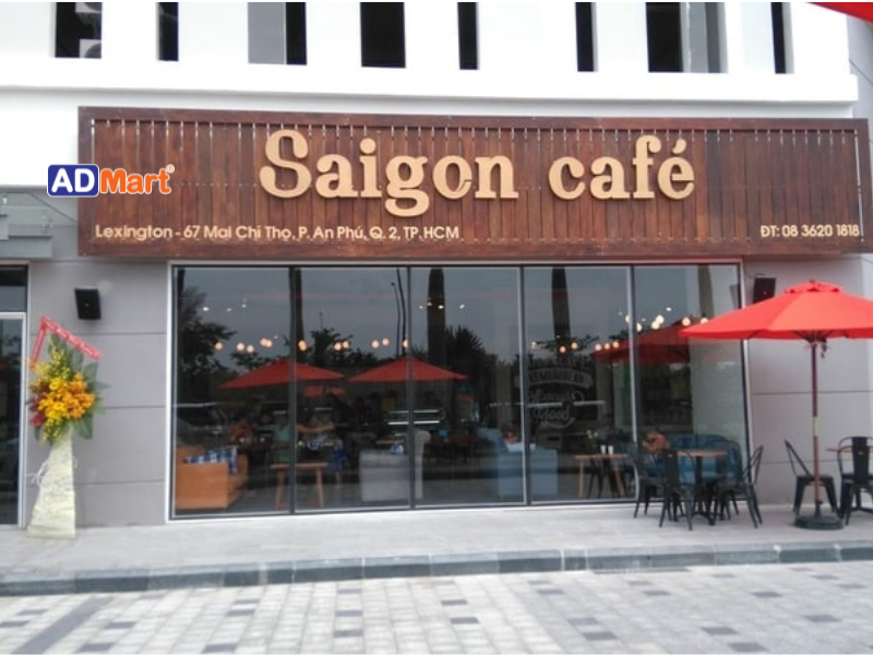Kinh nghiệm làm bảng hiệu quảng cáo cafe bền, đẹp