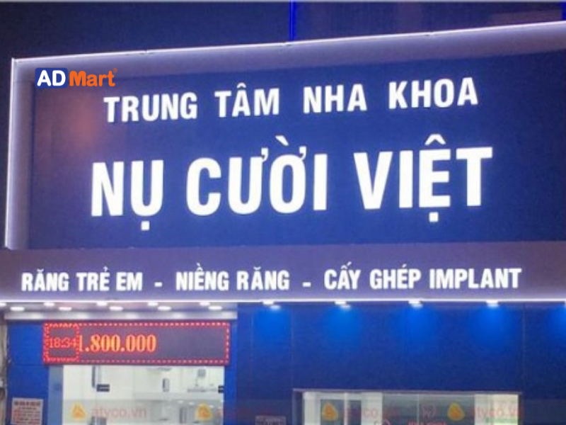 Khái niệm và ưu điểm của bảng hiệu quảng cáo hộp đèn