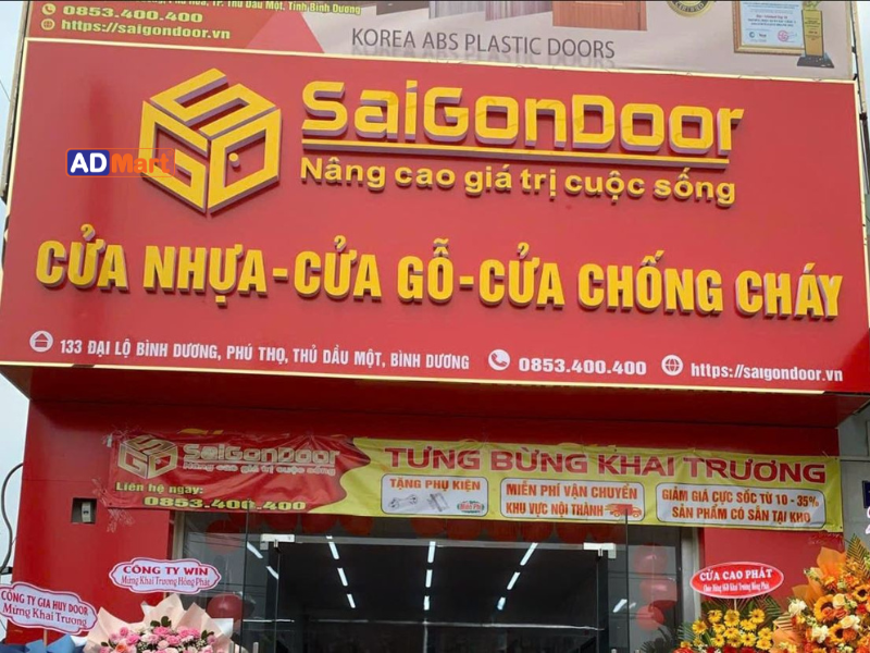 Tổng hợp mẫu bảng hiệu quảng cáo ngoài trời đẹp, bền, thu hút