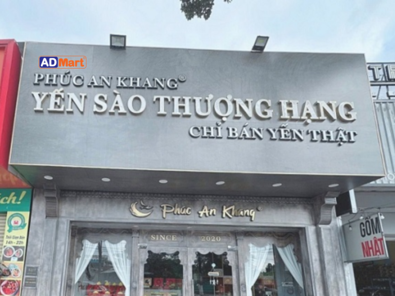 Một số mẫu bảng hiệu quảng cáo yến sào