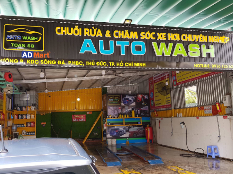 Bảng hiệu rửa xe ô tô là gì? Địa chỉ cung cấp vật tư làm bảng hiệu