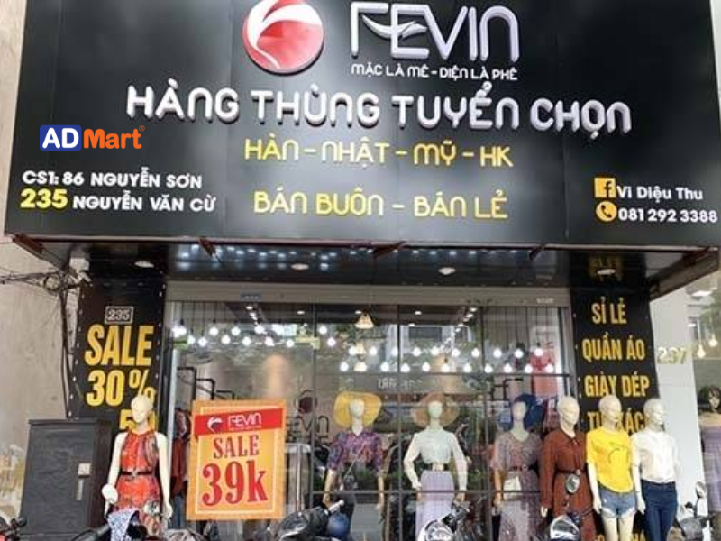 Những lưu ý khi làm bảng hiệu cho shop đồ si