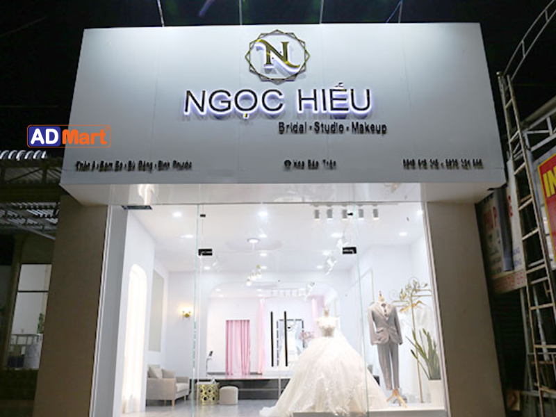 Những chất liệu thường được sử dụng cho bảng hiệu 