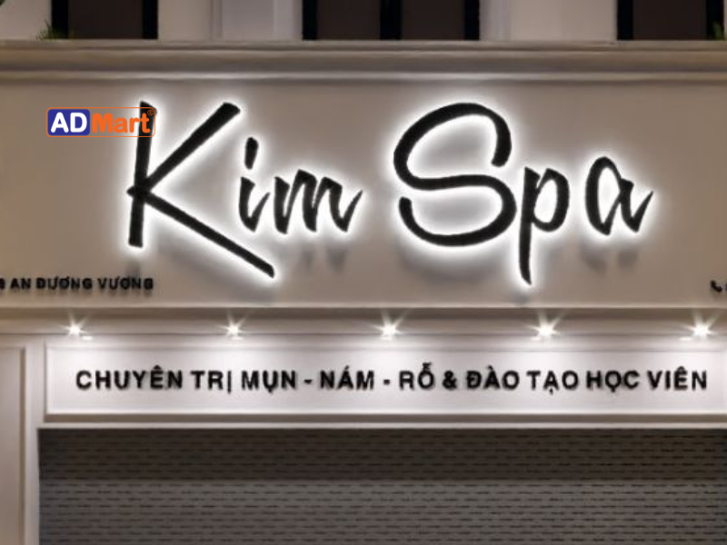 Bảng hiệu spa hộp đèn có những đặc điểm gì nổi bật?