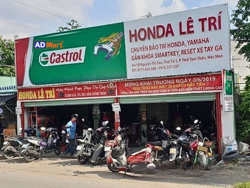 5 Mẫu bảng hiệu sửa xe đẹp, hút khách chuyên nghiệp