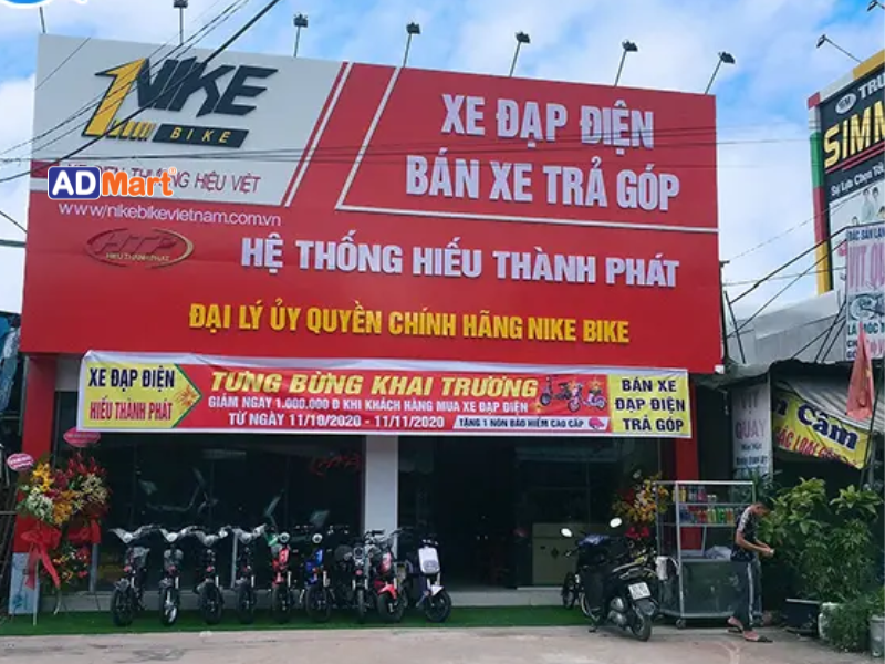 Một số lưu ý khi làm bảng hiệu sửa xe điện