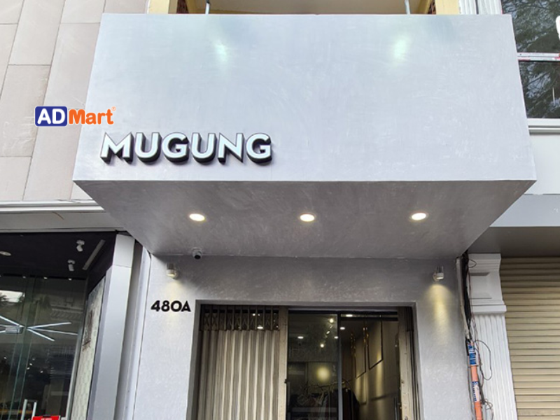Bảng hiệu tấm cemboard chất lượng cao, lựa chọn vật tư phù hợp