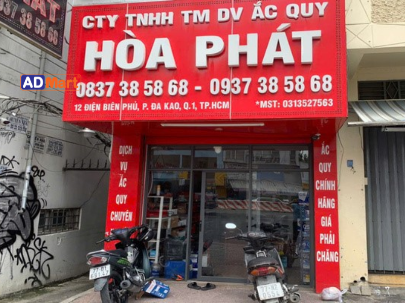 Vật tư làm bảng hiệu thay ác quy cần đáp ứng những tiêu chí nào?
