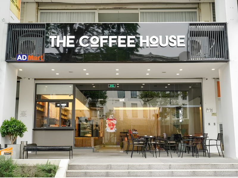 Bảng hiệu chữ nổi bóng