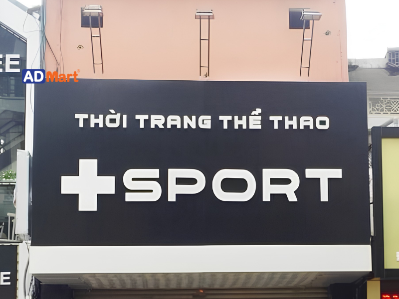 Các mẫu bảng hiệu thể thao được ưa chuộng hiện nay