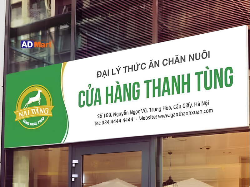 Đặc điểm của bảng hiệu thức ăn chăn nuôi