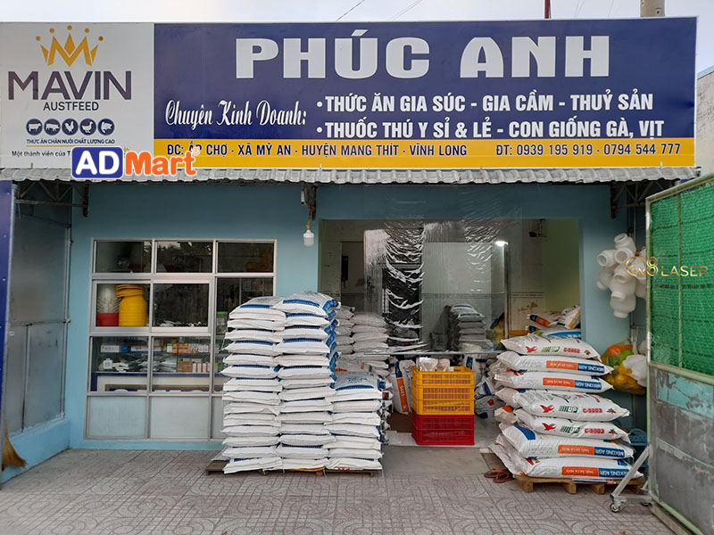 Lưu ý khi lựa chọn bảng hiệu thức ăn chăn nuôi