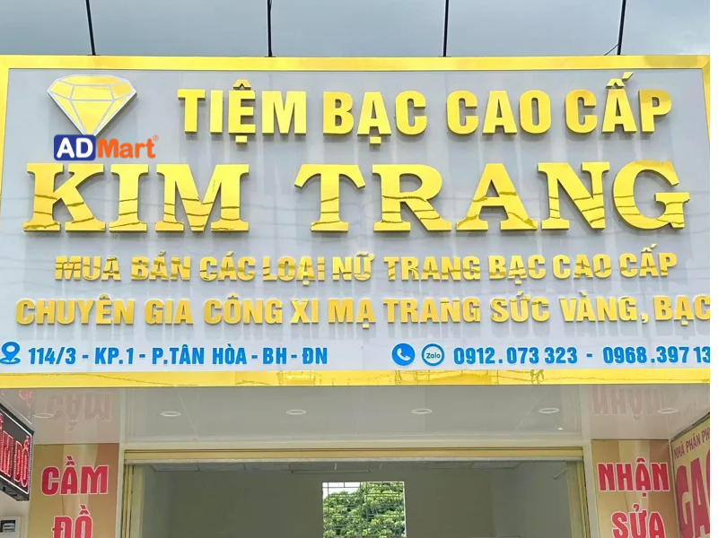 Khái niệm và vai trò của bảng hiệu tiệm bạc