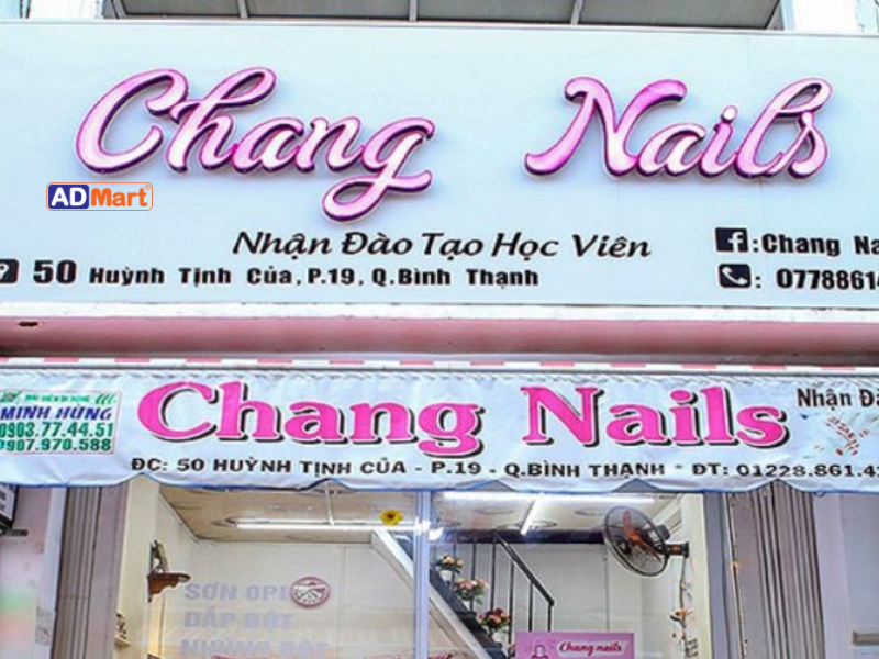 Xu hướng làm bảng hiệu nail