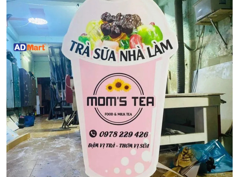 Tại sao cần đầu tư bảng hiệu trà sữa?