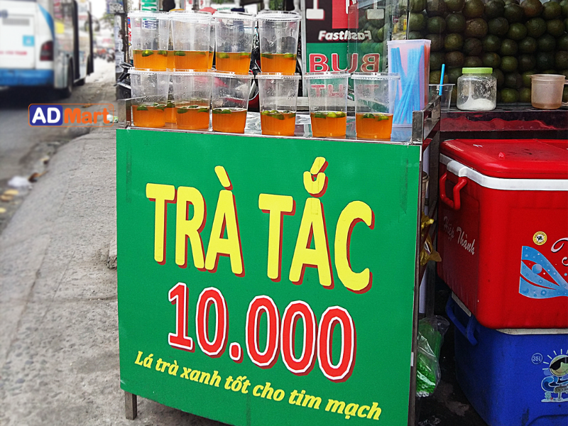 Bảng hiệu trà tắc là gì?